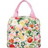 Martha Stewart Insulated Lunch Box for Women, Spacious Lunch Tote, 11″ x 6.5″ x 13.5″, Comfortable Carrying Straps & Storage Pocket (Floral)(Floral)