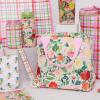Martha Stewart Wristlet for Keychain and Keys, Cute Floral Key Holder Bracelet(Plaid)