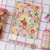 Martha Stewart Wristlet for Keychain and Keys, Cute Floral Key Holder Bracelet(Plaid)