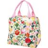 Martha Stewart Insulated Lunch Box for Women, Spacious Lunch Tote, 11″ x 6.5″ x 13.5″, Comfortable Carrying Straps & Storage Pocket (Floral)(Floral)