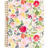 Martha Stewart Mini Spiral Notebook, 7″x9″ Journaling Notebook with 160 Lined Pages and Perforated Tear-Outs, Convenient Interior Pocket for Notes (Floral)(Floral)