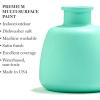 Martha Stewart, Craft Paint, Rock Candy, 8 fl oz Premium Satin Finish Paint, Perfect For Easy To Apply DIY Arts And Crafts, 68700(Beach Glass)