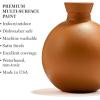 Martha Stewart, Craft Paint, Rock Candy, 8 fl oz Premium Satin Finish Paint, Perfect For Easy To Apply DIY Arts And Crafts, 68700(Chestnut Brown)