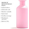 Martha Stewart, Craft Paint, Rock Candy, 8 fl oz Premium Satin Finish Paint, Perfect For Easy To Apply DIY Arts And Crafts, 68700(Poodle Skirt)