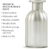 Martha Stewart, Craft Paint, Rock Candy, 8 fl oz Premium Satin Finish Paint, Perfect For Easy To Apply DIY Arts And Crafts, 68700(Sterling)