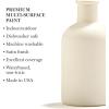 Martha Stewart, Craft Paint, Rock Candy, 8 fl oz Premium Satin Finish Paint, Perfect For Easy To Apply DIY Arts And Crafts, 68700(Summer Linen)