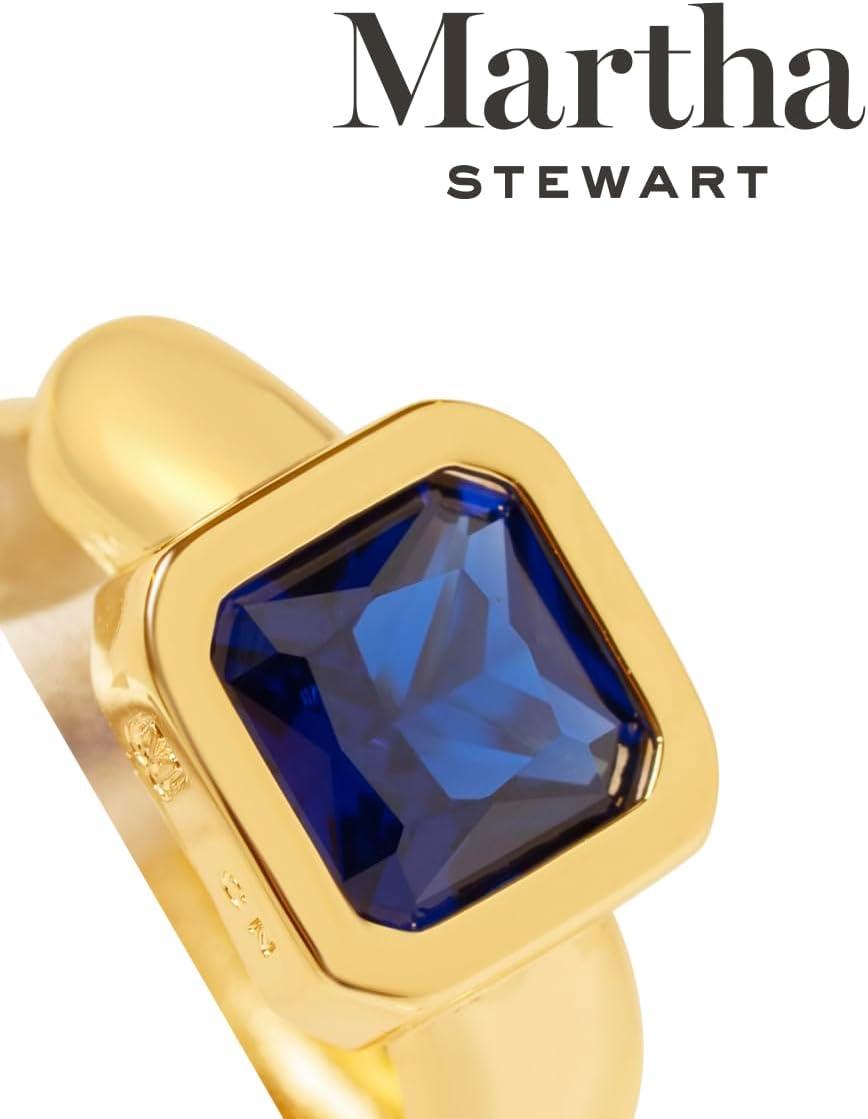 image:imageMartha Stewart Gold Huggie Hoop EarringsBlue