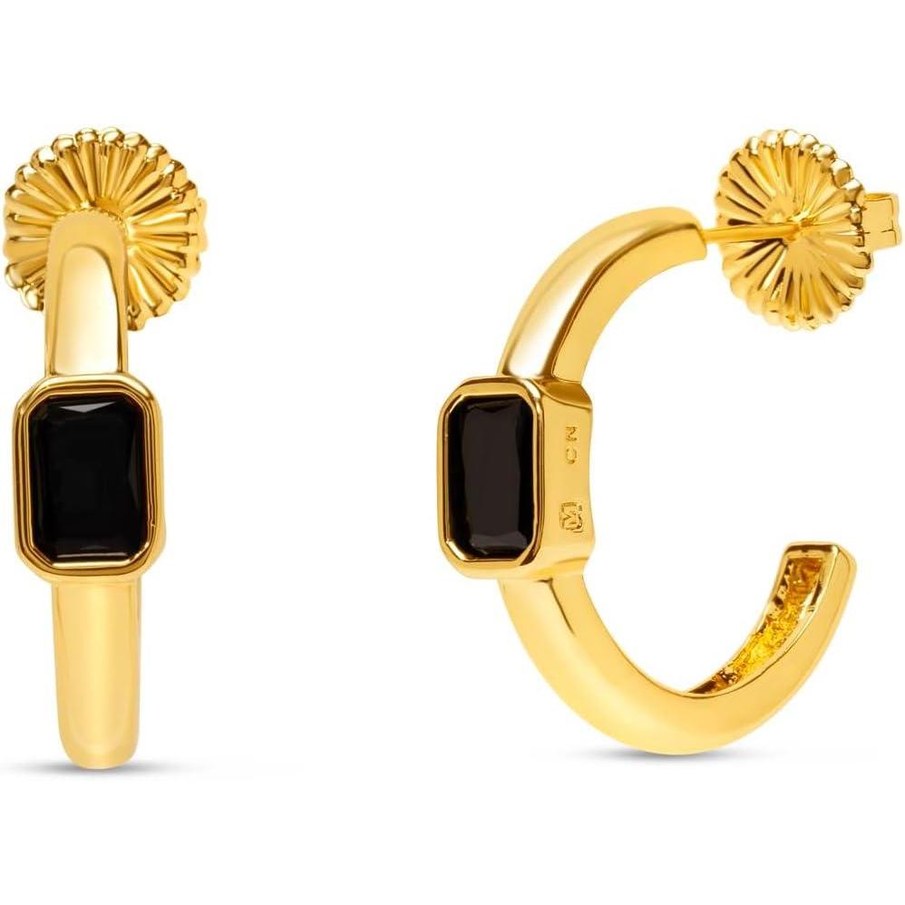 image:imageMartha Stewart Gold Hoop EarringsBlack