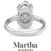 Martha Stewart 2 Carat Marquise Shape Lab Grown Diamond Solitaire Engagement Ring In Sterling Silver