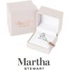 Martha Stewart 2 Carat Marquise Shape Lab Grown Diamond Solitaire Engagement Ring In Sterling Silver