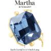 Martha Stewart Cushion Crystal Statement Necklace(Blue)