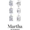 Martha Stewart Lab Grown Diamond Earrings, Drop Style, Sterling Silver, Fine Jewelry for Women(Oval Shape/3 Carat)