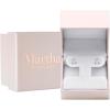 Martha Stewart Lab Grown Diamond Stud Earrings in Sterling Silver, Lab Grown Diamond Earrings for Women(2.0 Carats)