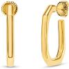 Martha Stewart Gold Hoop Earrings, 1 1/2 Inches
