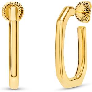 Martha Stewart Gold Hoop Earrings, 1 1/2 Inches