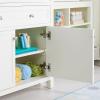 Martha Stewart Crafting Kids’ Artwork Storage – Linen White: Wooden Art Supply Storage Cabinet with Drawers, Crafting Organization for Paper and Tools(Linen White)