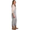 Martha Stewart Convertible Overall, Denim Utility Jumpsuit, Adjustable Cotton Workwear, Stretch Bibs(Bleach Wash)