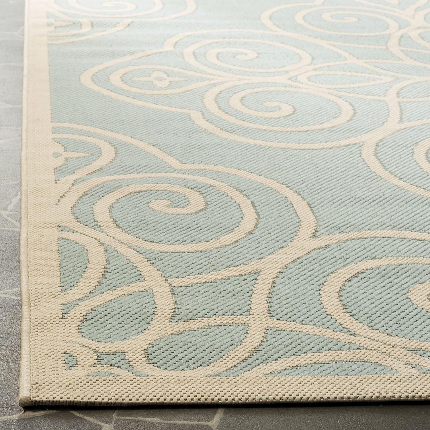 image:imageMartha Stewart x SAFAVIEH Outdoor Area Rug Collection 8 x 112 Cayenne Weather Resistant amp Washable Ideal for Patio Backyard Mudroom Deck Dining Space MSR4244231Lily Pad