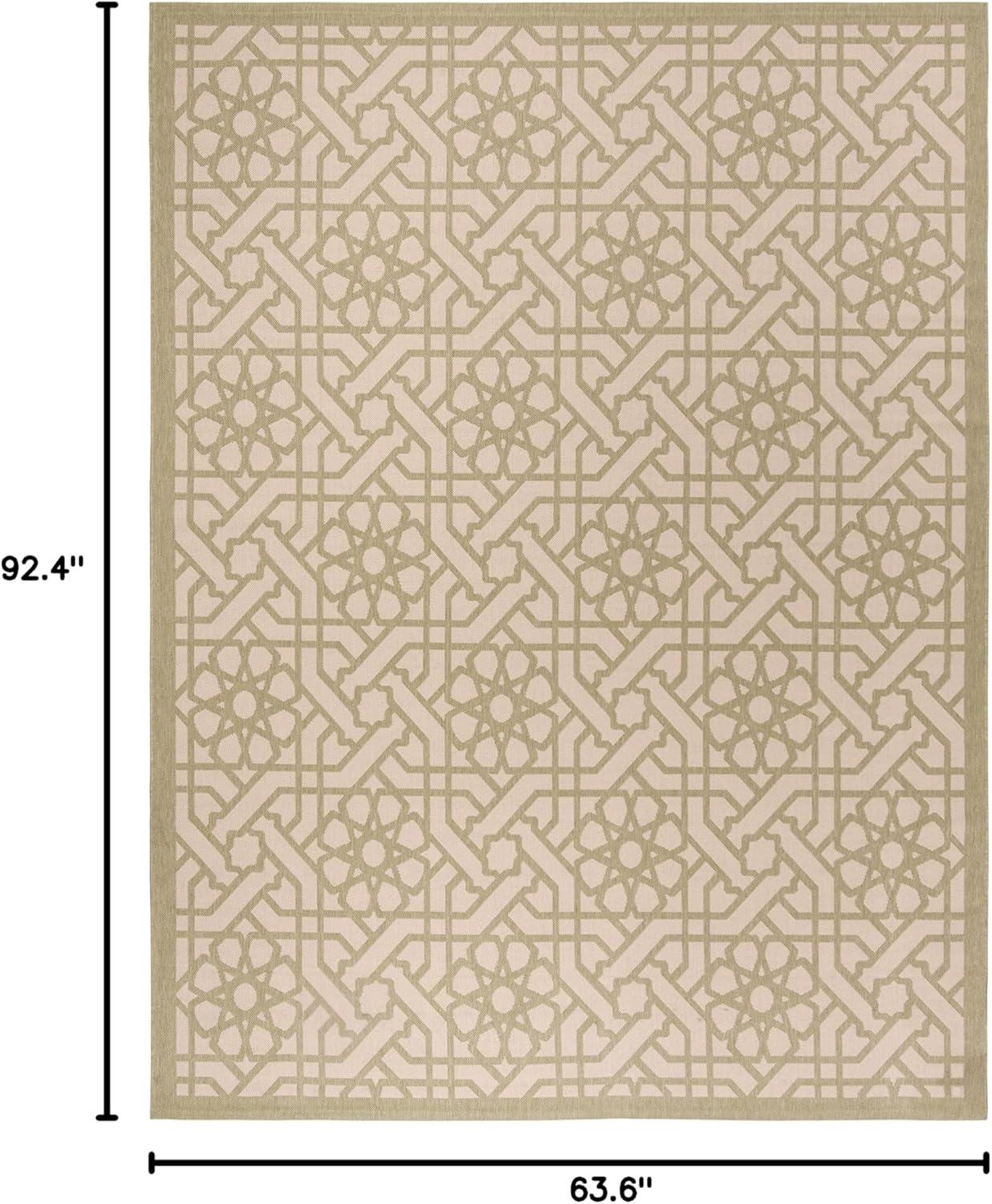 image:imageMartha Stewart x SAFAVIEH Outdoor Area Rug Collection 8 x 112 Sunken Pool Weather Resistant amp Washable Ideal for Patio Backyard Mudroom Deck Dining Space MSR4245213Lily Pad