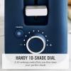 Martha Stewart 2 Slice Long Slot Toaster, Extra Wide for Sourdough & Bagels, 10 Setting Shade Control, Removable Crumb Tray, Self-Centering Design, Defrost/Reheat, Cancel, Slim Space-Saving, Linen(Indigo Blue)