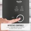 Martha Stewart 50oz Countertop Blender, Smoothie, Margarita & Ice Crushing Blender, BPA-Free Pitcher, 3 Speeds, 5 Presets, Auto-Clean Function, Dishwasher Safe, Stainless Steel Blades, Linen Cream(Caviar Gray)