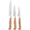 Martha Stewart Austenwood 15-Piece Knife Block Set, German Stainless Steel Kitchen Knives with Forged Italian Olive Wood Handle