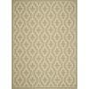 Martha Stewart x SAFAVIEH Outdoor Area Rug Collection – 8′ x 11’2″, Green & Beige, Weather Resistant & Washable, Ideal for Patio, Backyard, Mudroom, Deck, Dining Space (MSR4274-244)