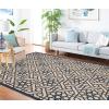 Martha Stewart x SAFAVIEH Outdoor Area Rug Collection – 8′ x 11’2″, Sunken Pool, Weather Resistant & Washable, Ideal for Patio, Backyard, Mudroom, Deck, Dining Space (MSR4245-213)(Mariner)
