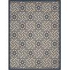 Martha Stewart x SAFAVIEH Outdoor Area Rug Collection – 8′ x 11’2″, Sunken Pool, Weather Resistant & Washable, Ideal for Patio, Backyard, Mudroom, Deck, Dining Space (MSR4245-213)(Mariner)