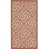 Martha Stewart x SAFAVIEH Outdoor Area Rug Collection – 8′ x 11’2″, Sunken Pool, Weather Resistant & Washable, Ideal for Patio, Backyard, Mudroom, Deck, Dining Space (MSR4245-213)(Cayenne)