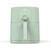 Martha Stewart 6QT Air Fryer, 6-in-1, Bake, Broil, Roast, Air Fry, Dehydrate, Reheat, Ceramic Non-Stick Basket, Crispy Results Fast, 400°F Max Temp, Shake Reminder, Auto Shut-Off, Linen Cream(Honeydew Green)