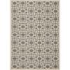 Martha Stewart x SAFAVIEH Outdoor Area Rug Collection – 8′ x 11’2″, Anthracite & Beige, Weather Resistant & Washable, Ideal for Patio, Backyard, Mudroom, Deck, Dining Space (MSR4281-246)