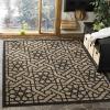 Martha Stewart x SAFAVIEH Outdoor Area Rug Collection – 8′ x 11’2″, Sunken Pool, Weather Resistant & Washable, Ideal for Patio, Backyard, Mudroom, Deck, Dining Space (MSR4245-213)(Silhouette)