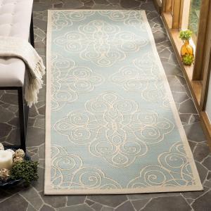 Martha Stewart x SAFAVIEH Outdoor Area Rug Collection – 8′ x 11’2″, Cayenne, Weather Resistant & Washable, Ideal for Patio, Backyard, Mudroom, Deck, Dining Space (MSR4244-231)(Sunken Pool)