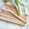 Martha Stewart Bainford Silicone Brush w/Beech Wood Handle(Bainford 14″ Wood Spoon)