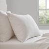 Martha Stewart – Twin Size Sheet Set, Crisp & Tailored Bedding with a Smooth Cotton Percale Feel, Deep Pocket, Bed Sheets with Matching Pillowcase & Fitted Sheet (Dotted Stripe Yellow)(Stripe White)