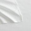 Martha Stewart – Twin Size Sheet Set, Crisp & Tailored Bedding with a Smooth Cotton Percale Feel, Deep Pocket, Bed Sheets with Matching Pillowcase & Fitted Sheet (Dotted Stripe Yellow)(Dottie Stripe Green)