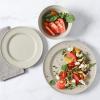 Martha Stewart Portillo 12 Piece Reactive Stoneware Dinnerware Set – Sharkey Gray
