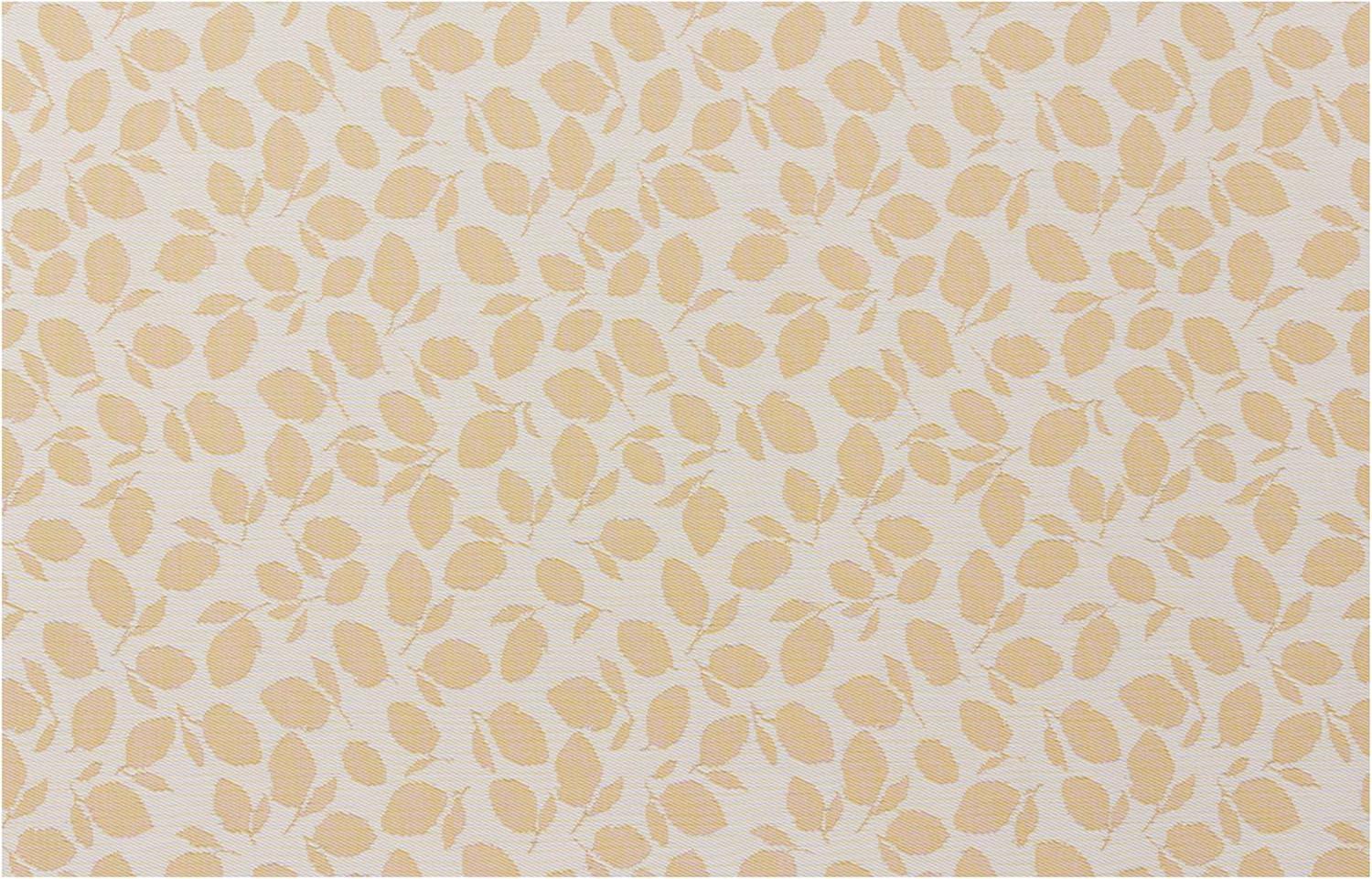 image:imageChilewich Martha by Martha Stewart Lemon Leaves Rug Premium IndoorOutdoor Rectangle Rug for Entryway Kitchen Dining Room Patio NonSlip Backing Marigold 111 x 3Goldenrod