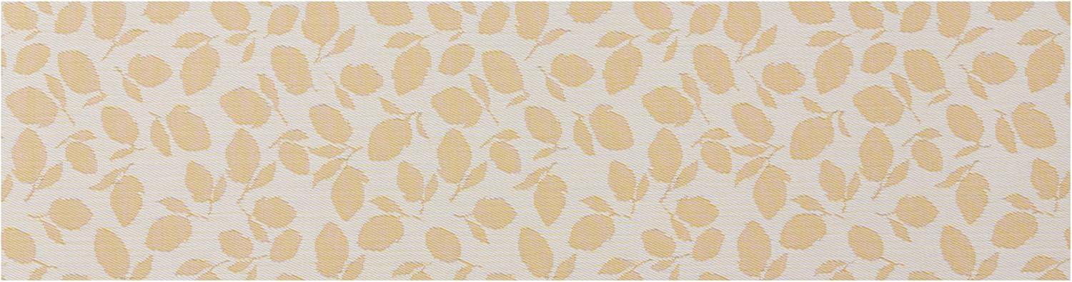 image:imageChilewich Martha by Martha Stewart Lemon Leaves Rug Premium IndoorOutdoor Rectangle Rug for Entryway Kitchen Dining Room Patio NonSlip Backing Marigold 111 x 3Goldenrod