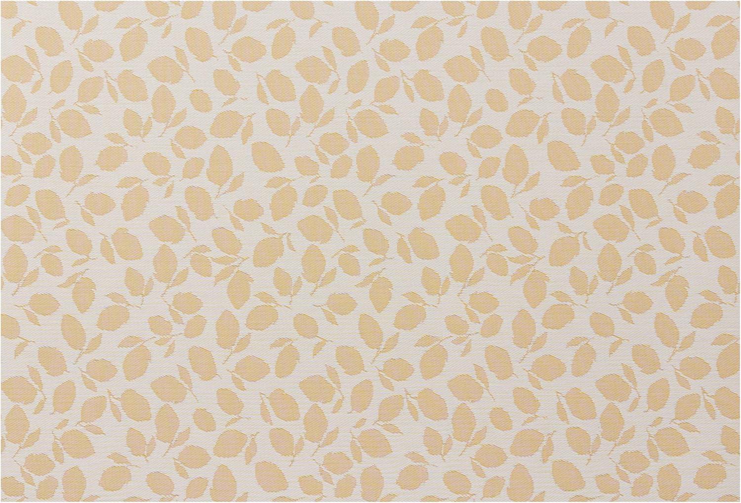 image:imageChilewich Martha by Martha Stewart Lemon Leaves Rug Premium IndoorOutdoor Rectangle Rug for Entryway Kitchen Dining Room Patio NonSlip Backing Marigold 111 x 3Goldenrod