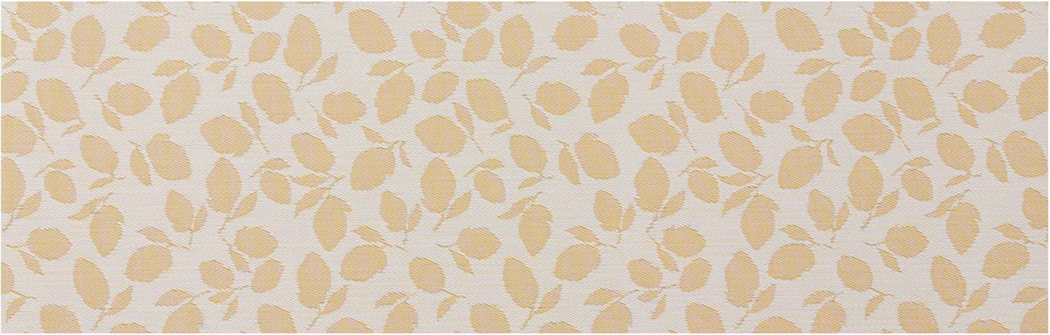 image:imageChilewich Martha by Martha Stewart Lemon Leaves Rug Premium IndoorOutdoor Rectangle Rug for Entryway Kitchen Dining Room Patio NonSlip Backing Marigold 111 x 3Goldenrod