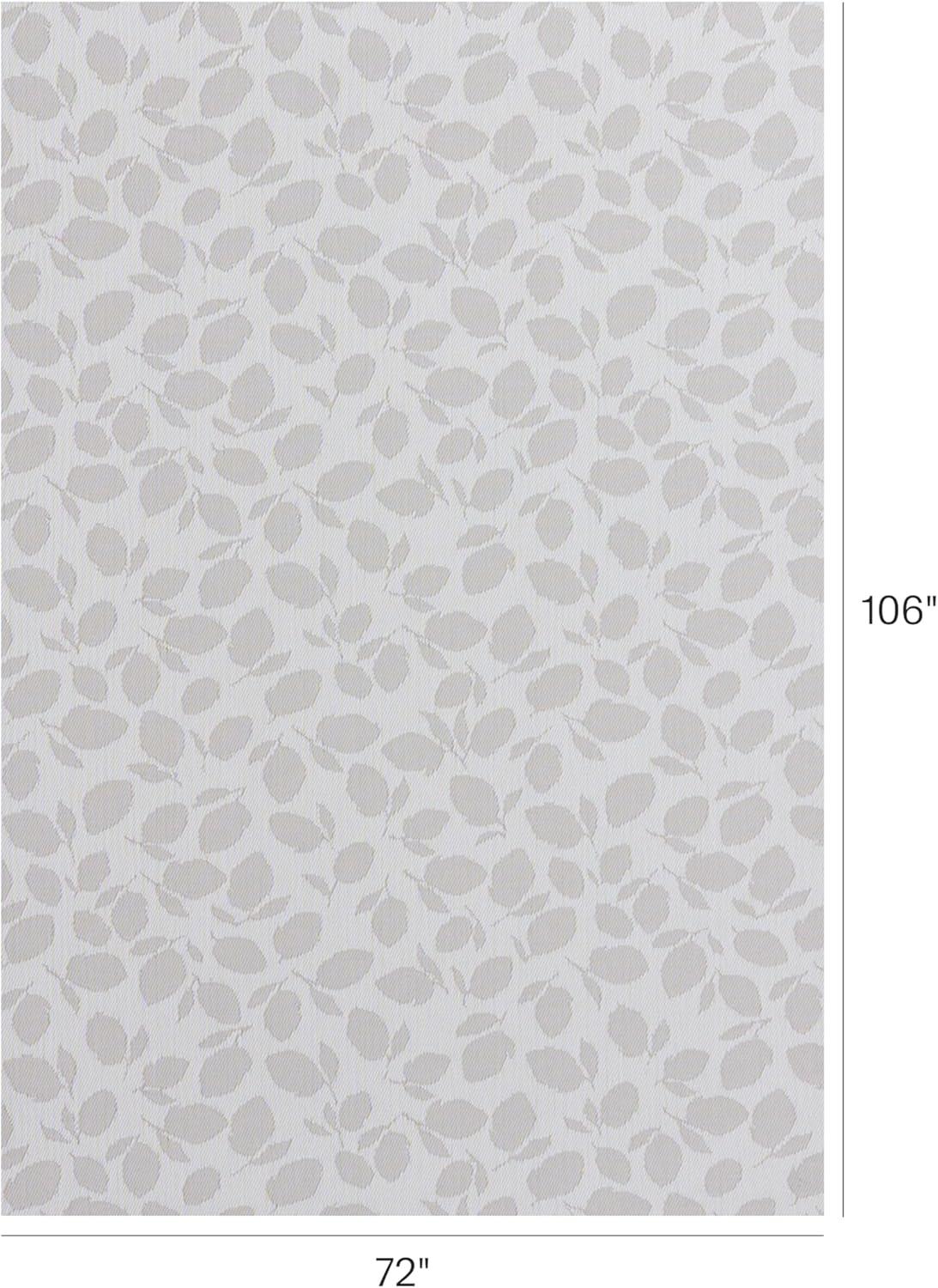 image:imageChilewich Martha by Martha Stewart Lemon Leaves Rug Premium IndoorOutdoor Rectangle Rug for Entryway Kitchen Dining Room Patio NonSlip Backing Marigold 111 x 3Steel Wool