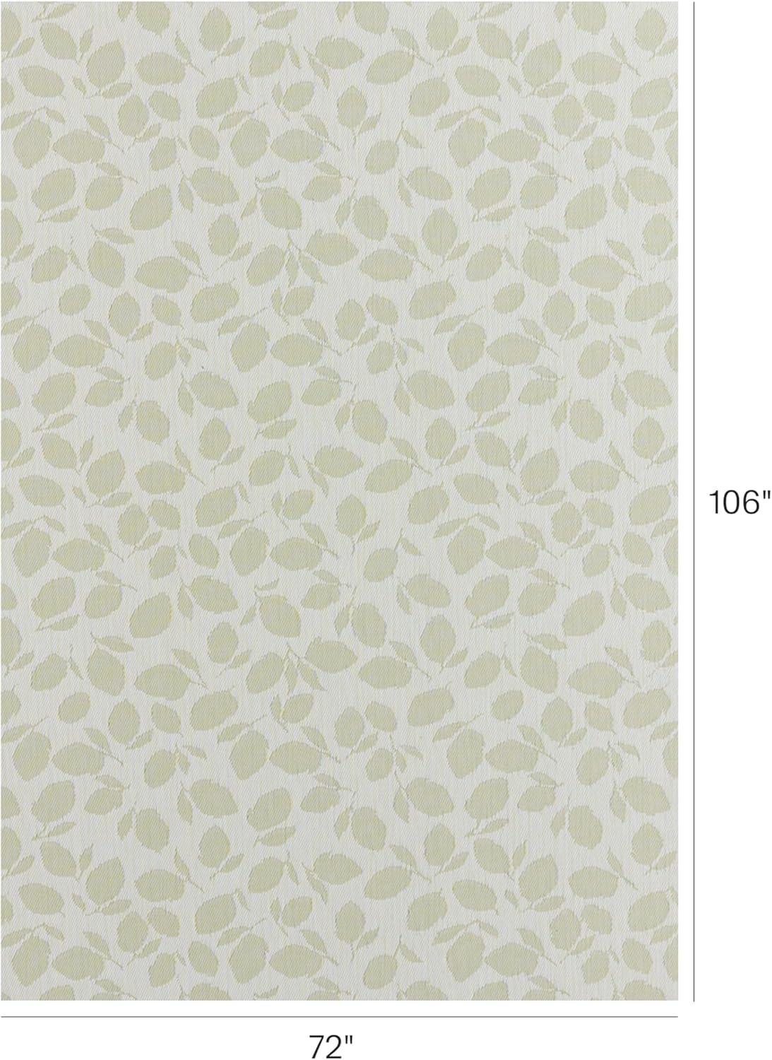 image:imageChilewich Martha by Martha Stewart Lemon Leaves Rug Premium IndoorOutdoor Rectangle Rug for Entryway Kitchen Dining Room Patio NonSlip Backing Marigold 111 x 3Sprout