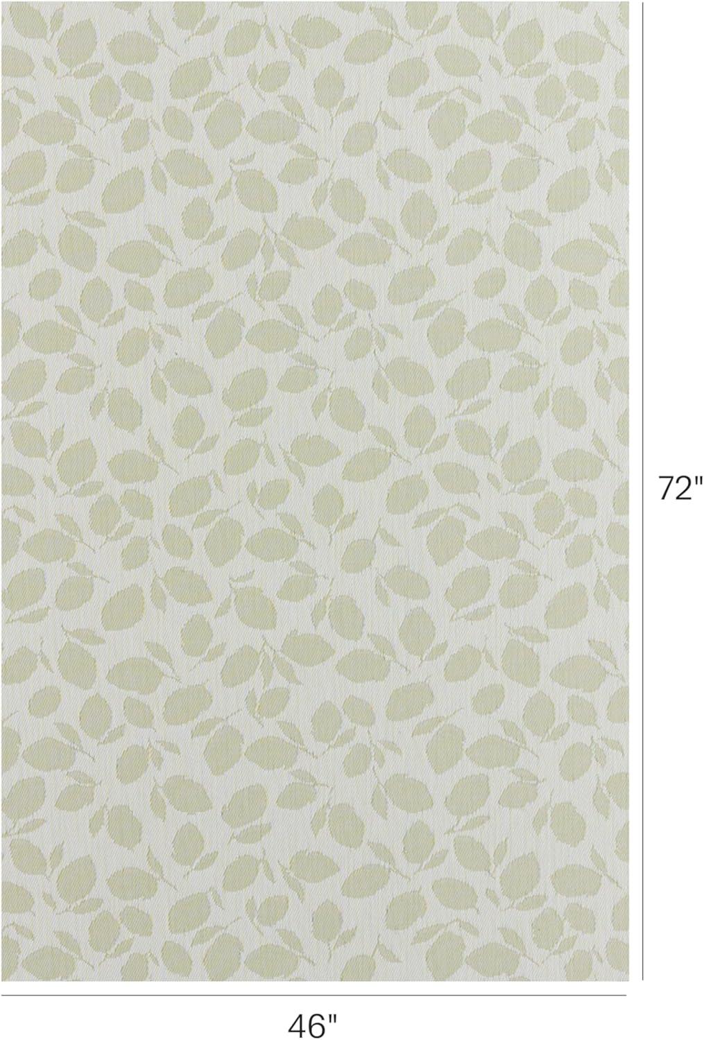 image:imageChilewich Martha by Martha Stewart Lemon Leaves Rug Premium IndoorOutdoor Rectangle Rug for Entryway Kitchen Dining Room Patio NonSlip Backing Marigold 111 x 3Sprout