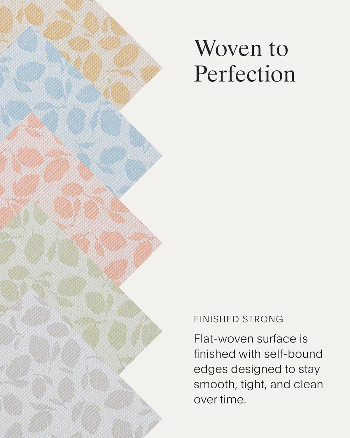 image:imageChilewich Martha by Martha Stewart Lemon Leaves Rug Premium IndoorOutdoor Rectangle Rug for Entryway Kitchen Dining Room Patio NonSlip Backing Marigold 111 x 3Sprout