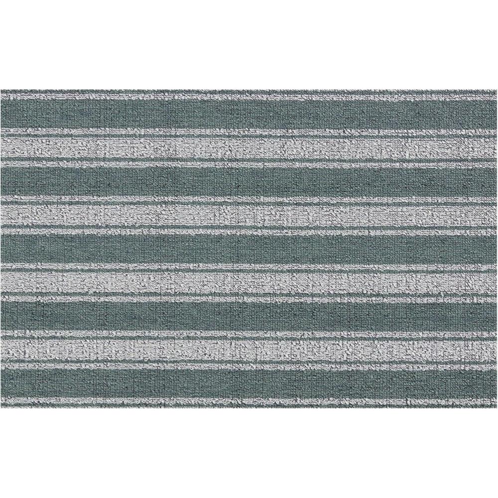 image:imageChilewich Martha by Martha Stewart Boardwalk Stripe Shag Mat  Premium IndoorOutdoor Runner Rug for Entryway Kitchen Dining Room Bathroom Patio  Waterproof Backing  Walnut  2x 6Seaside