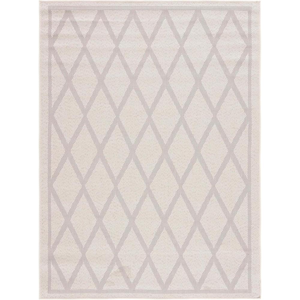image:imageMartha Stewart x SAFAVIEH Outdoor Area Rug Collection  8 x 10 Ivory amp Light Grey Weather Resistant amp Washable Ideal for Patio Backyard Mudroom Deck Dining Space MSRO805AIvoryLight Grey