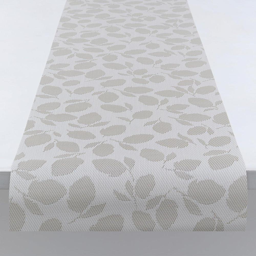image:imageMartha by Martha Stewart Chilewich Lemon Leaves Woven Table Runner Reusable StainResistant IndoorOutdoor Dining Table Decorations 14 x 72 Robins EggSteel Wool