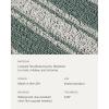 Chilewich Martha by Martha Stewart Boardwalk Stripe Shag Mat – Premium Indoor/Outdoor Runner Rug for Entryway, Kitchen, Dining Room, Bathroom, Patio – Waterproof Backing – Walnut – 2’x 6′(Seaside)